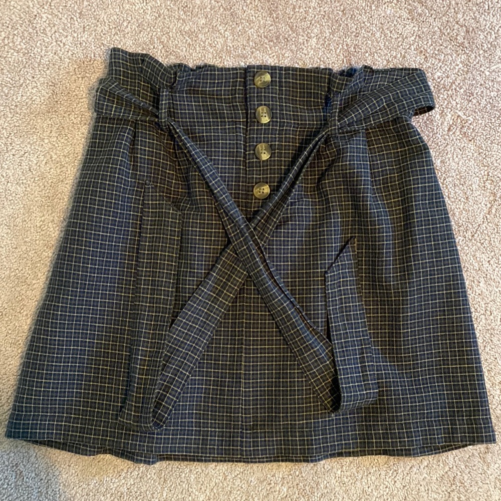 American eagle skirt with removable belt- size S